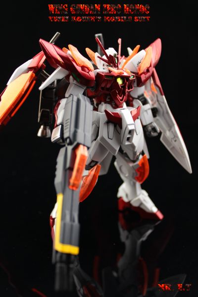 HGBF 1/144 高达创战者 焱 XXXG-00W0CV 飞翼零式高达炎