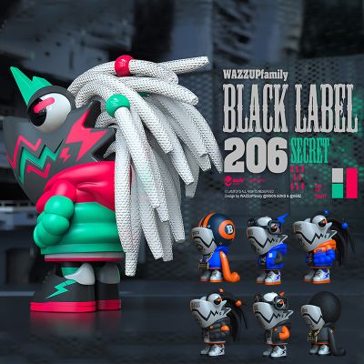 WAZZUP变色龙第六弹盲盒系列潮玩公仔手办
