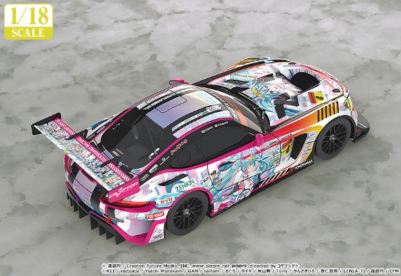 GOODSMILE 初音未来 AMG 2021 SUPER  GT参战100战纪念款 良笑线上限定版