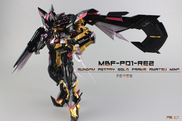 METAL BUILD 机动战士高达SEED Destiny Astray MBF-P01-Re2(AMATU) 异端高达金色机“天”蜜娜 -天空的宣言-