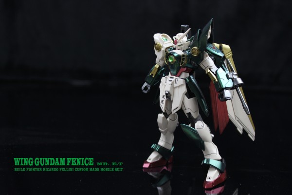 HGBC 1/144 高达创战者 XXXG-01WF 凤凰飞翼高达专用载具 流星机动艇/流星摩托车