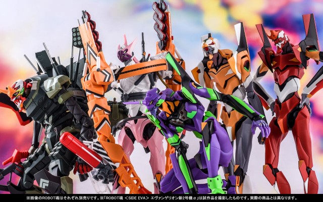 ROBOT魂 ＜SIDE EVA＞ 新世纪福音战士新剧场版 EVA2号机 + S型装备-新剧场版-