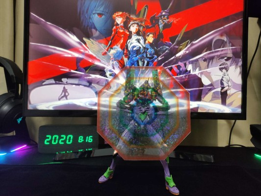 RG 泛用型决战兵器 新世纪福音战士 EVA 初号机 DX运输支架套装