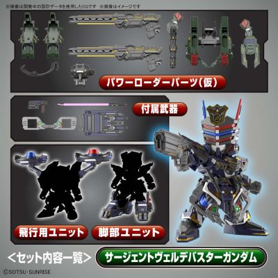 SDW HEROES SD高达世界 群英集 警长翠绿暴风高达 豪华套装