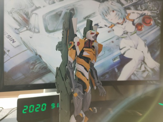 RG 新世纪福音战士新剧场版 泛用人型决战兵器 人造人 Evangelion 试验初号机零号机DX 阳电子炮套装