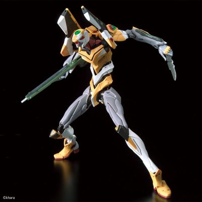 RG 新世纪福音战士新剧场版 泛用人型决战兵器 人造人 Evangelion 试验初号机零号机DX 阳电子炮套装