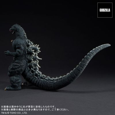 东宝30cm系列 酒井裕司造形杰作 哥斯拉大战王者基多拉 哥斯拉(1991) 网走市激斗！