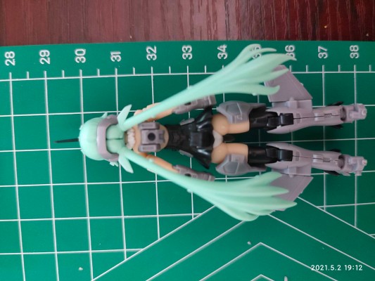 掌上尺寸少女 机甲少女 短剑 XF-3 低可视度