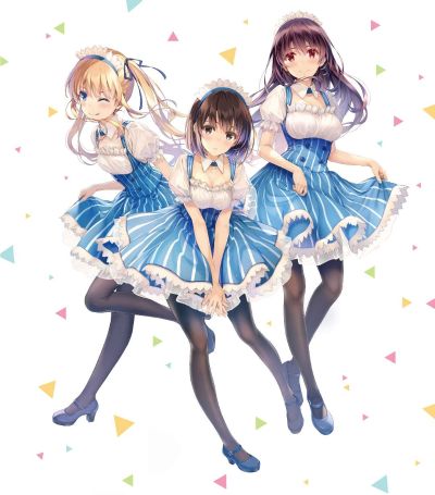 路人女主战队原画