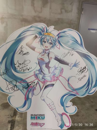 GOODSMILE 初音未来 AMG 2021 SUPER GT款