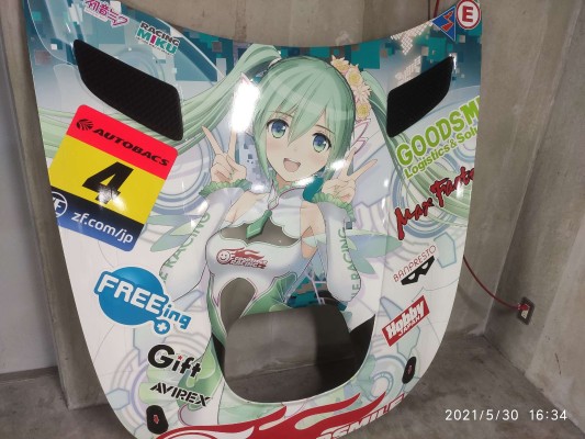 GOODSMILE 初音未来 AMG 2021 SUPER GT款