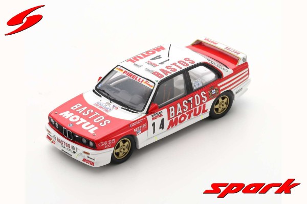 SF150 奔驰 M3 E30 NO.14 2ND TOUR DE CORSE RALLY DE FRANCE 1989 FRANÇOIS CHATRIOT - MICHEL PÉRIN LIMITED 400