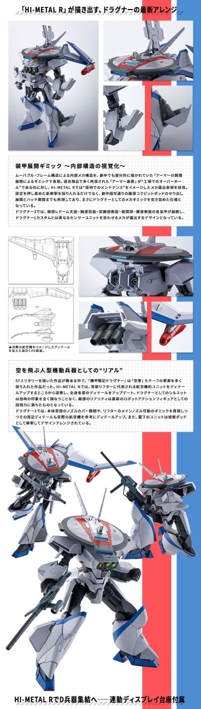 HI-METAL R 机甲战记  XD-03 威龙三号