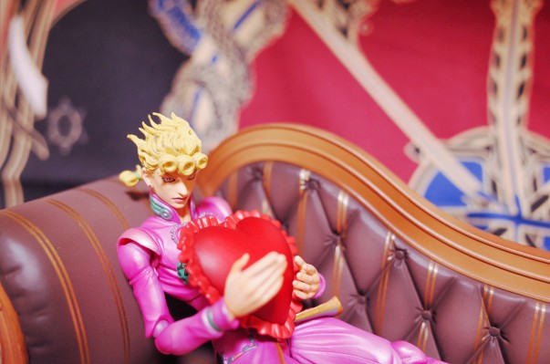 超像可动 JOJO的奇妙冒险 黄金之风 乔鲁诺・乔巴拿 黑色版