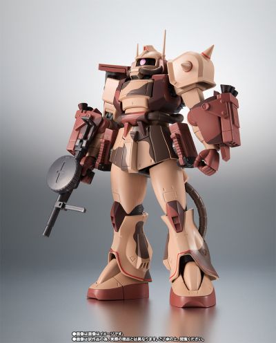 ROBOT魂＜SIDE MS＞ 机动战士高达 起源 MSD MS-06D 沙漠型扎古 狞猫队所属机 ver. A.N.I.M.E.