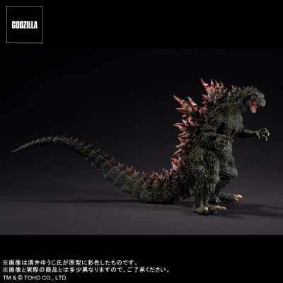 真的杰作系列 哥斯拉2000 Millennium 原型复制品 软胶版