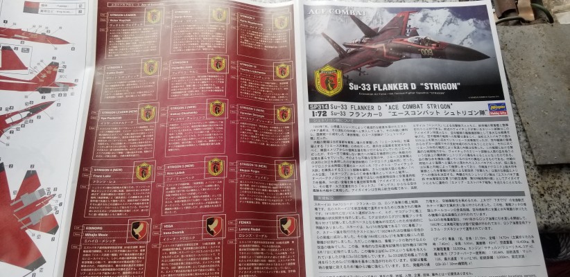 Creator Works 皇牌空战6:解放的战火 Su-33 D 侧卫