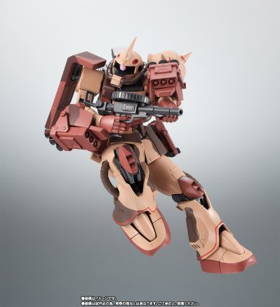 ROBOT魂＜SIDE MS＞ 机动战士高达 起源 MSD MS-06D 沙漠型扎古 狞猫队所属机 ver. A.N.I.M.E.