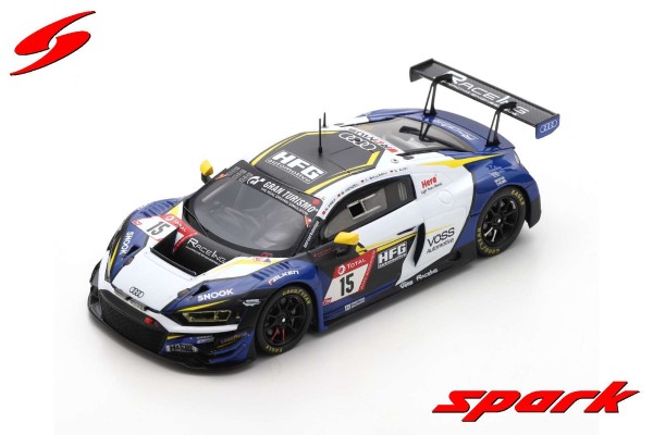 SG713  奥迪 R8 LMS GT3 NO.15 RACEING - POWERED BY HFG / RACING ENGINEERS 24H NÜRBURGRING 2020 B. HENZEL - R. FREY - C. BOLLRATH - S. AUST LIMITED 300