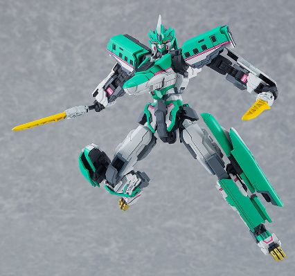 MODEROID 新干线变形机器人Z E5隼号与E5山手形态套组