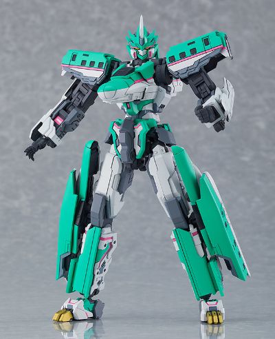 MODEROID 新干线变形机器人Z E5隼号与E5山手形态套组