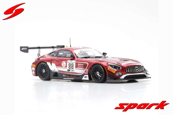 SB259 梅赛德斯-AMG GT3 NO.88 MERCEDES-AMG TEAM AKKA ASP 24H SPA 2019 V. ABRIL - F. SCHILLER - R. MARCIELLO LIMITED 500