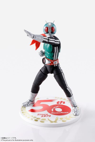 S.H.Figuarts(真骨雕制法) 假面骑士 假面骑士新1号 假面骑士50周年纪念版