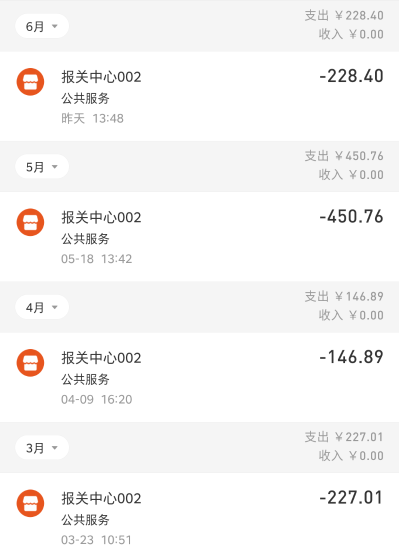 我已经被税麻了(ಥ_ಥ) 太难了。。。到货水