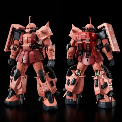 RG  Gundam Build Real MS-06R-2 高机动扎古II （Monstor小队定制型）