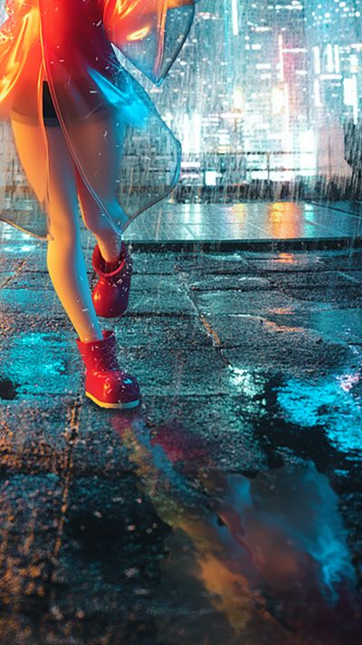 sega 超级景品 拉姆 雨季    赛博朋克ver.