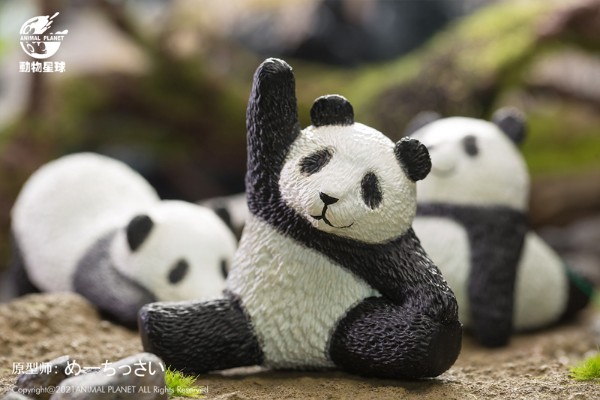 沙雕系列 瑜伽熊猫系列盲盒