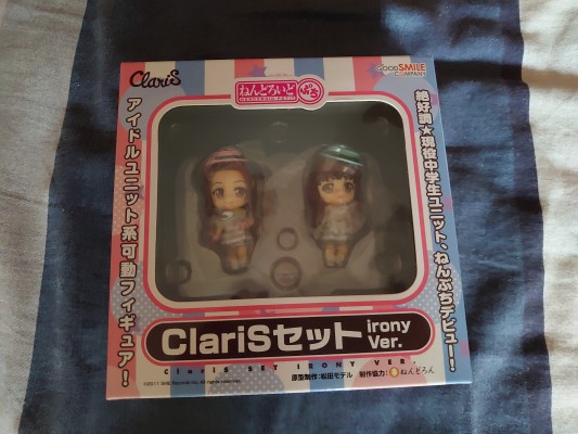 迷你黏土人 ClariSセット irony Ver.
