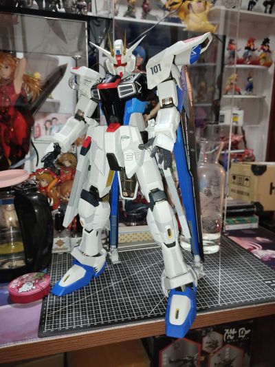 1/24  机动战士高达SEED ZGMF-X10A  实物大自由高达立像微缩雕像