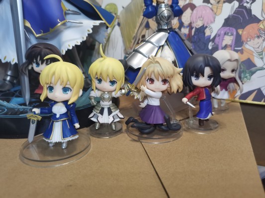 迷你黏土人 Fate/Stay Night SABER 