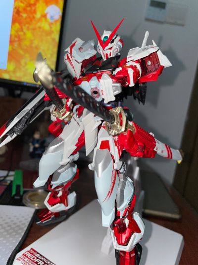 METAL BUILD 机动战士高达SEED Astray MBF-P02 异端高达红色机