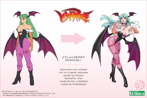 美少女雕像 恶魔战士 莫莉卡・安斯兰特 限定版