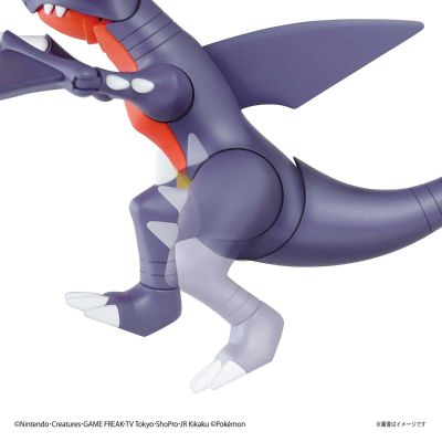 宝可梦拼装模型收藏 48 特选系列 烈咬陆鲨 ​​​​