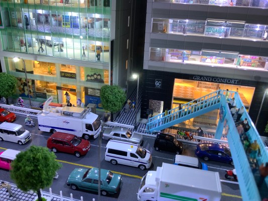 1/150 N比例城市场景