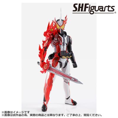 一番赏 S.H.Figuarts  假面骑士 A奖  假面骑士圣刃 勇气之龙 透明红