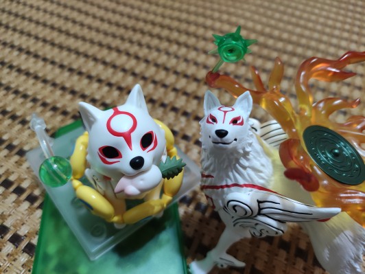 粘土人 #1365‐DX 大神 一寸&天照大神 DX