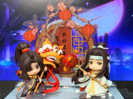 魔道祖师动画 魏无羡 蓝忘机 吟雪赋岁新春款