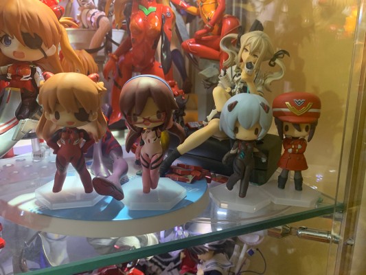 EVA系列 迷你陈列品手办～Q～feat.三月八日Vol.2 新世纪福音战士 惣流·明日香·兰格雷