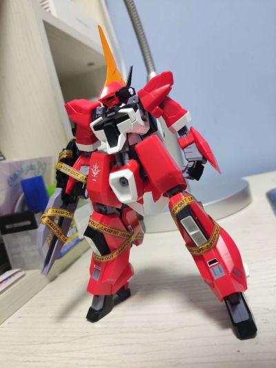 HG  机动战士Z高达外传RE-BOOT  巴扎姆 红吉翁虏获版