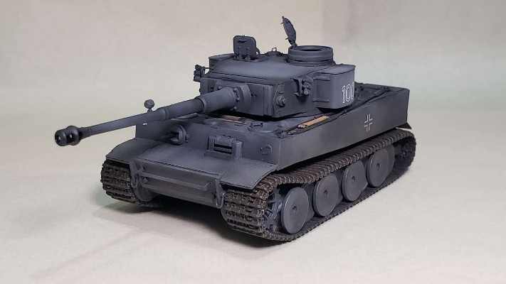 1/72 WW.II 德军 虎式 I型 极初期型 第502重型坦克营