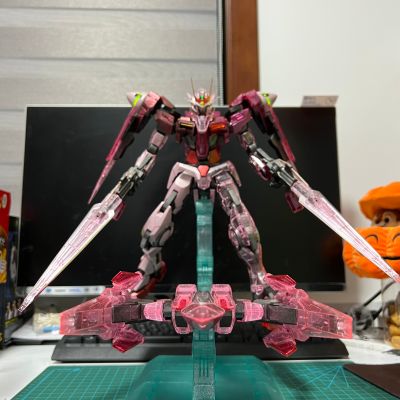 	PG 机动战士高达00 GN-0000 00高达 &GN-0000 00高达&GN-0000 + GNR-010 00斩击强化模组 Trans-Am模式