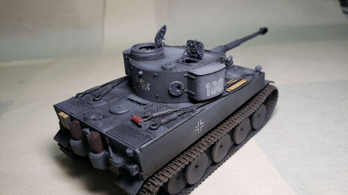 1/72 WW.II 德军 虎式 I型 极初期型 第502重型坦克营