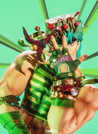 超像Art系列 JoJo的奇妙冒险 第一部 幻影血脉 乔纳森·乔斯达 半身像