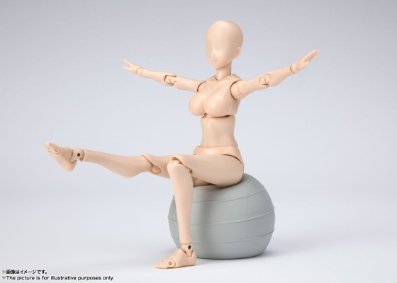 S.H.Figuarts 女性素体 -矢吹健太朗- 豪华套装 (淡橙色)