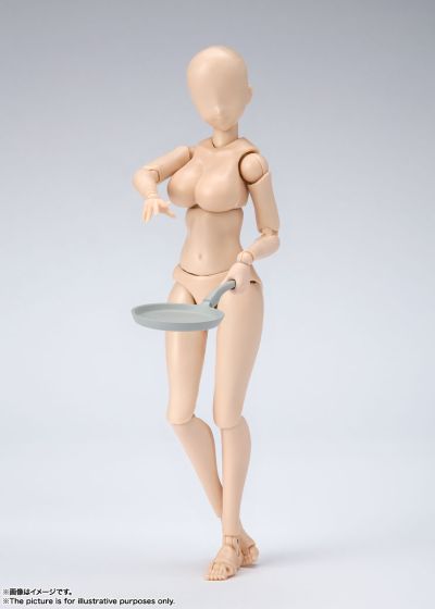 S.H.Figuarts 女性素体 -矢吹健太朗- 豪华套装 (淡橙色)