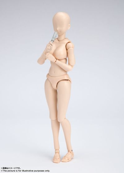 S.H.Figuarts 女性素体 -矢吹健太朗- 豪华套装 (淡橙色)